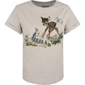 Haferflocken meliert - Front - Bambi - T-Shirt für Damen