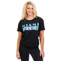 Schwarz - Side - Miami Vice - T-Shirt für Damen
