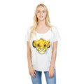 Weiß - Lifestyle - The Lion King - T-Shirt für Damen
