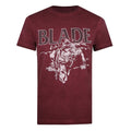 Schwary-Hellgrau-Rot - Front - Blade - T-Shirt für Herren