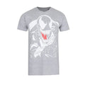 Grau meliert - Front - Venom - T-Shirt für Herren