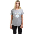 Grau - Side - Alice In Wonderland - T-Shirt für Damen