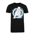 Schwarz - Front - Avengers Endgame - "Quantum" T-Shirt für Herren