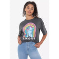 dunkele Kohle - Side - My Little Pony - "Amour" T-Shirt für Damen