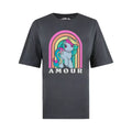 dunkele Kohle - Front - My Little Pony - "Amour" T-Shirt für Damen
