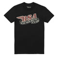 Schwarz - Front - BSA - "Birmingham Heritage" T-Shirt für Herren