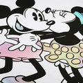 Weiß-Schwarz-Pink - Side - Disney - Schlafanzug-Oberteil für Damen
