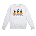 Grau - Front - Disney - "90's" Sweatshirt für Damen