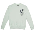 Salbei - Front - Disney - "Comic Book Mickey" Sweatshirt für Damen