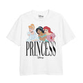 Weiß - Front - Disney - "Princess Trio" T-Shirt für Mädchen