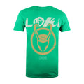 Irisches Grün - Front - Loki - T-Shirt für Herren