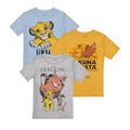Bunt - Front - The Lion King - T-Shirt für Jungen