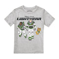 Grau - Front - Lightyear - T-Shirt für Jungen