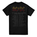 Schwarz - Back - AC-DC - "About To Rock Tour" T-Shirt für Jungen