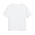 Weiß-Braun - Back - AC-DC - T-Shirt Logo für Mädchen