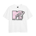 Weiß - Front - MTV - T-Shirt für Mädchen