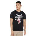 Schwarz - Side - Power Rangers - T-Shirt für Herren