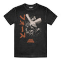 Schwary - Front - Star Wars - "Battle" T-Shirt für Herren