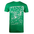 Grün - Front - Hulk - "Lift" T-Shirt für Herren