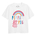 Weiß - Front - Peppa Pig - T-Shirt für Mädchen
