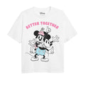 Weiß - Front - Disney - "Better Together" T-Shirt für Mädchen