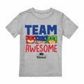 Grau - Front - PJ Masks - "Team Awesome" T-Shirt für Jungen