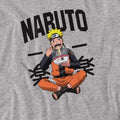 Grau - Side - Naruto - T-Shirt für Herren
