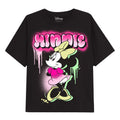 Schwarz - Front - Disney - T-Shirt für Mädchen