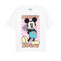 Weiß - Front - Disney - "Warp" T-Shirt für Mädchen