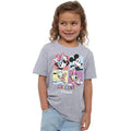 Grau - Side - Mickey Mouse & Friends - T-Shirt für Mädchen