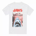 Weiß - Front - Jaws - "Punk" T-Shirt für Herren