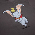Anthrazit - Side - Dumbo - "Happy" T-Shirt für Damen