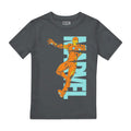 Holzkohle - Front - Iron Man - "Emerge" T-Shirt für Jungen