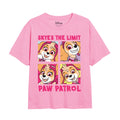 Hellrosa - Front - Paw Patrol - "Skye's The Limit" T-Shirt für Mädchen