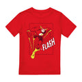 Rot - Front - The Flash - "Race Time" T-Shirt für Jungen