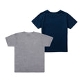 Schwarz-Grau - Back - Marvel - T-Shirt für Jungen (2er-Pack)