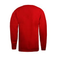 Rot - Back - Disney - Sweatshirt Rundhalsausschnitt für Damen
