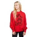 Rot - Lifestyle - Disney - Sweatshirt Rundhalsausschnitt für Damen