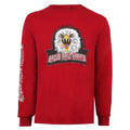 Kardinal-Rot - Front - Cobra Kai - "Eagle Fang Karate" T-Shirt für Herren Langärmlig