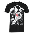Schwarz-Weiß - Front - Venom - T-Shirt für Herren
