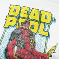 Weiß-Gelb-Rot - Lifestyle - Deadpool - "90's Arm" T-Shirt für Herren Langärmlig