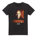 Schwarz - Front - Star Trek - "Picard" T-Shirt für Herren