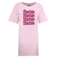 Hellrosa - Front - Barbie - T-Shirt Lang für Damen