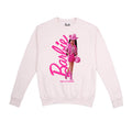Blassrosa - Front - Barbie - "Pink Power" Sweatshirt Rundhalsausschnitt für Damen