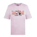 Hellrosa - Front - Disney - "Number 1 Mum" T-Shirt für Damen
