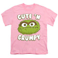 Azalee - Front - Sesame Street - "Cute N Grumpy" T-Shirt für Kinder