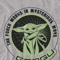 Grau - Back - Star Wars Mandalorian - "Mysterious Ways" T-Shirt für Herren