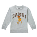 Grau - Front - Bambi - Sweatshirt Rundhalsausschnitt für Mädchen