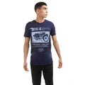Marineblau - Side - BSA - "Test Drive" T-Shirt für Herren