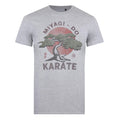 Grau - Front - Cobra Kai - "Miyagi Do" T-Shirt für Herren